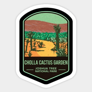 Cholla Cactus Garden Joshua Tree National Park Sticker